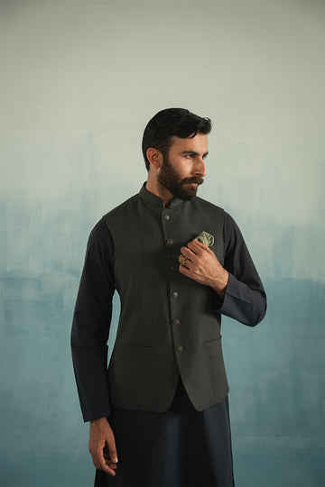 'Dark Green' Waistcoat